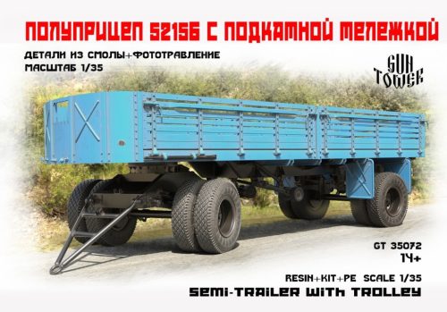 Semi-trailer 5215B with trolley, 1/35