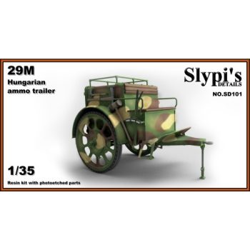 29M Hungarian ammo trailer for 29M Bofors AA gun