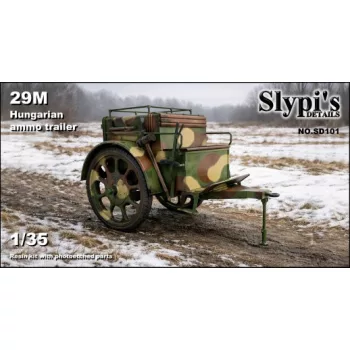 29M Hungarian ammo trailer for 29M Bofors AA gun