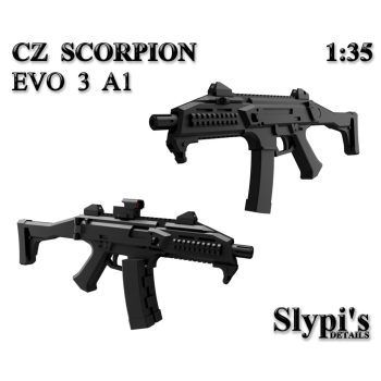 CZ Scorpion EVO 3 A1, submachine gun, 1/35