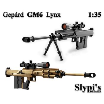 GM-6 Lynx, 50cal sniper rifle, 1/35