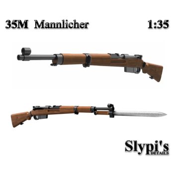 35M Mannlicher, assault rifle, 1/35
