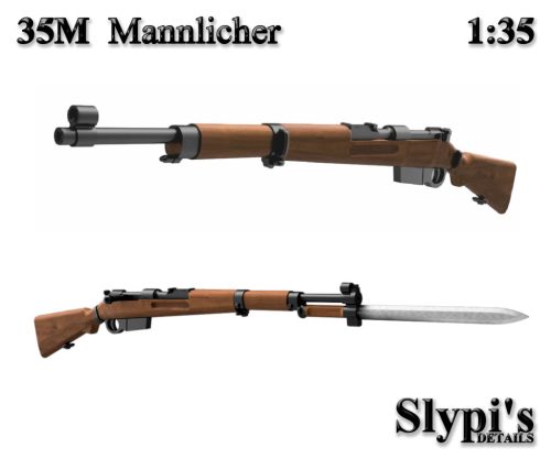 35M Mannlicher, assault rifle, 1/35