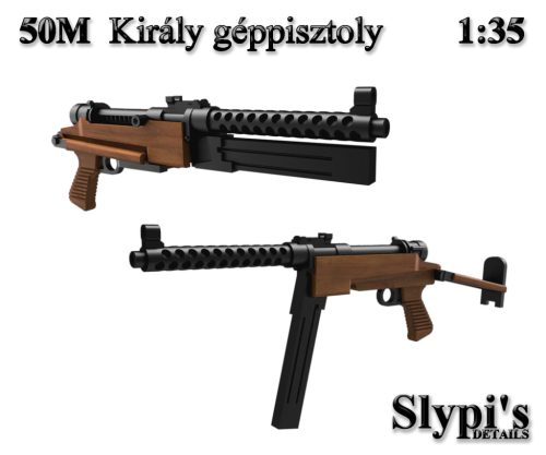50M Király submachine gun, 1/35