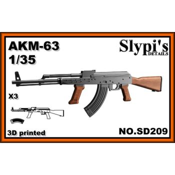 AKM-63 assault rifle, 1/35
