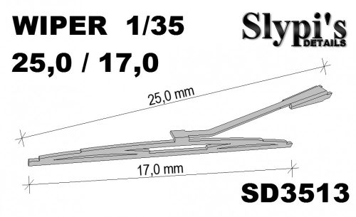 Windshield wiper, 1/35